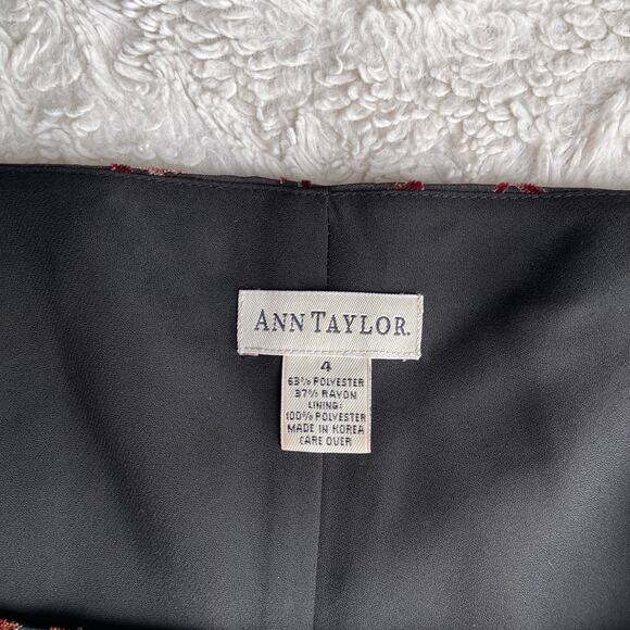 Vintage velvet burnout floral prom formal dress maxi gown Ann Taylor 90s Y2K - Picture 4 of 14